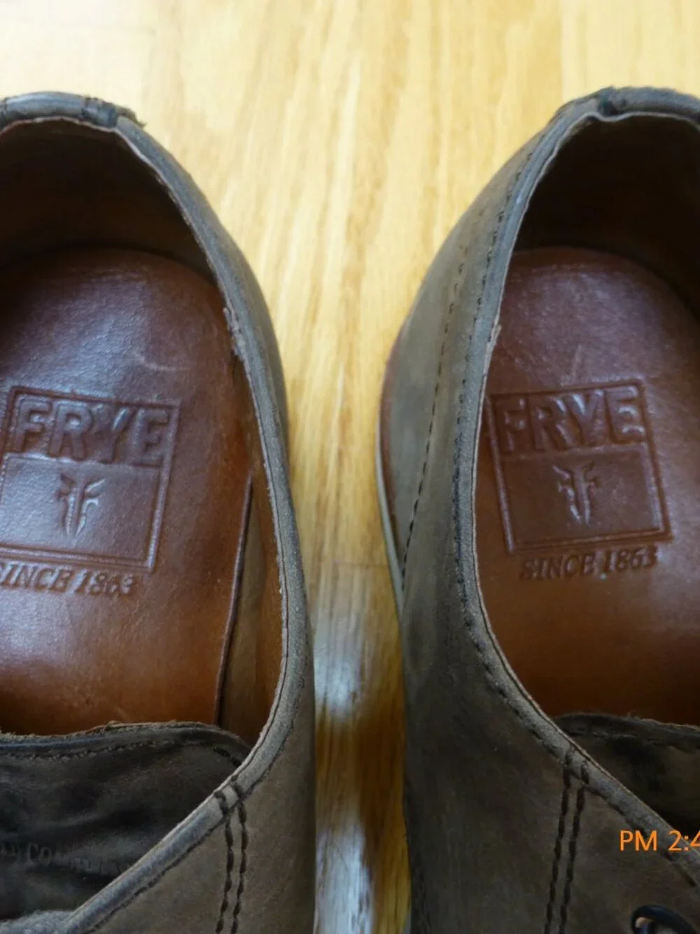 Frye Men's Oxford Shoes size 7 Lace Up Business Casual Preppy